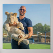 Andrew Tate tiger poster (Vorne)