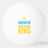 Andrew Tischtennisball (Vorderseite)