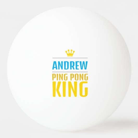 Andrew Tischtennisball (Vorderseite)