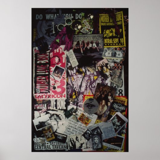 Andrew Wood Collage Poster (Vorne)