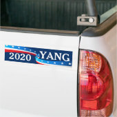 Andrew Yang 2020 Präsident Autoaufkleber (Auf Lkw)