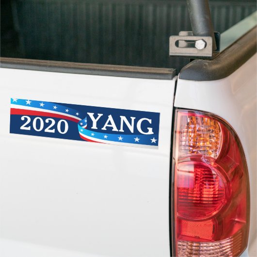Andrew Yang 2020 Präsident Autoaufkleber (Auf Lkw)
