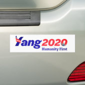Andrew Yang für Präsident Autoaufkleber (Auf Auto)