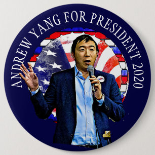 Andrew Yang für Wahl Präsidenten-2020 US Button