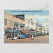 Andrews Avenue in Fort Lauderdale, Florida Postkarte (Vorderseite)