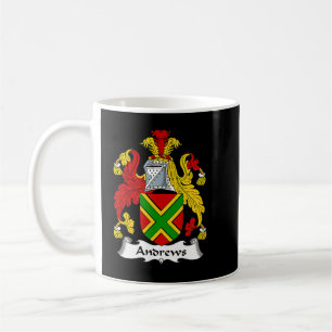 Andrews Coat of Arms Familienwappen Kaffeetasse