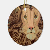 Andrews Mähnen-Geschichte Keramikornament (Links)