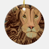 Andrews Mähnen-Geschichte Keramikornament (Hinten)