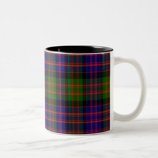 AndrewScottishTartan Zweifarbige Tasse (Rechts)