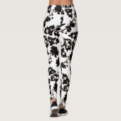 Andreya Black und White Leggings (Rückseite)