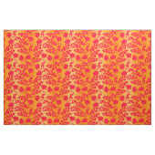 Andreya Orange und rot Stoff (Yard (91,4 cm))