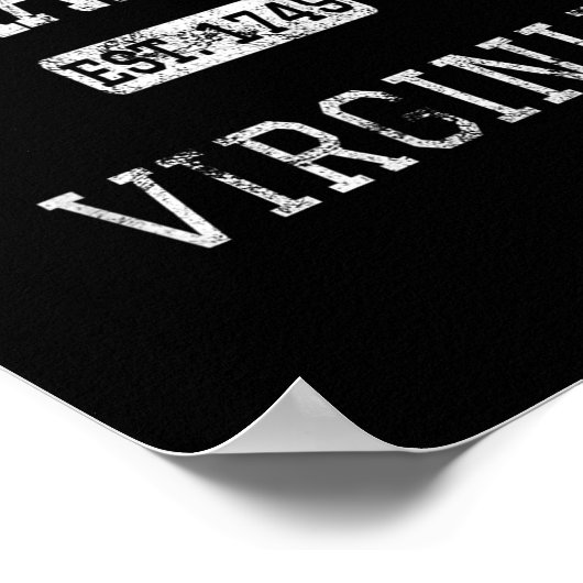 Andria Virginia Va Vintage  Poster (Ecke)