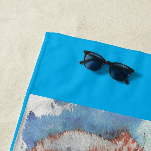 Andro, Bahamas: Strandtuch (Beispiel)