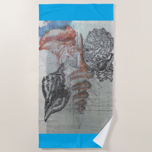 Andro, Bahamas: Strandtuch (Vorderseite)