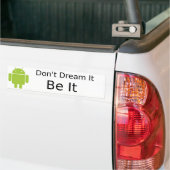 Androd sei es autoaufkleber (Auf Lkw)