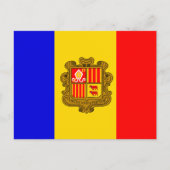 Androflaggenpostkarte Postkarte (Vorderseite)