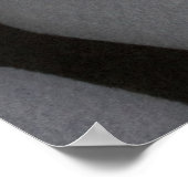 Androgin Abstrakt im modernen geometrischen Kubism Poster (Ecke)