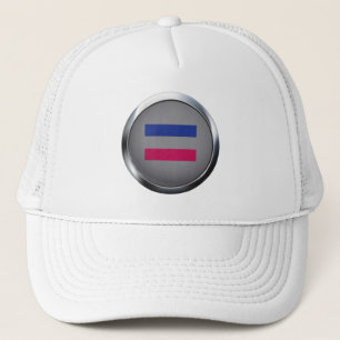 ANDROGYNE MEDAILLONE TRUCKERKAPPE