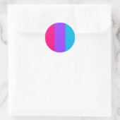 Androgyne Pride Circle Aufkleber (Tasche)