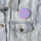 Androgyne Pride Flag Colors Punkte Button (Beispiel)