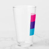 Androgyne Pride Flag Glas (Rechts)