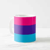 Androgyne Pride Flag Kaffeetasse (Vorderseite Links)