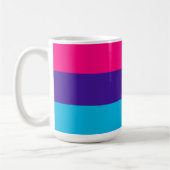 Androgyne Pride Flag Kaffeetasse (Links)