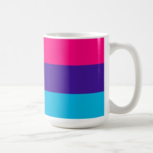 Androgyne Pride Flag Kaffeetasse (Rechts)