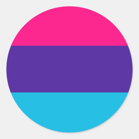 Androgyne Pride Flag Runder Aufkleber (Vorderseite)