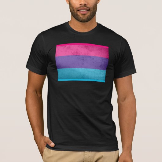ANDROGYNE PRIDE FLAG T-Shirt (Vorderseite)