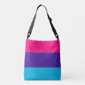 Androgyne Pride Flag Tragetaschen Mit Langen Trägern (Rückseite)