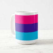Androgyne-Pride Kaffeetasse (Vorderseite Links)