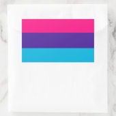 Androgyne Pride Rechteckiger Aufkleber (Tasche)