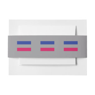 ANDROGYNE STOLZ EINLADUNGSBANDEROLE