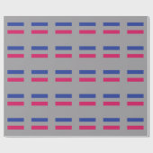 ANDROGYNE STOLZ-PATTERN GESCHENKPAPIER (Flach)