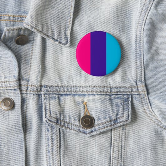 Androgyne Stolzflagge Button (Beispiel)
