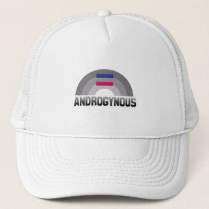 ANDROGYNER REGENBOGEN TRUCKERKAPPE
