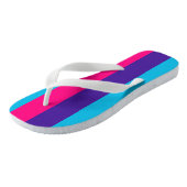 Androgyner Stolz Badesandalen (Schrägansicht)