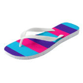 Androgyner Stolz Badesandalen (Schrägansicht)