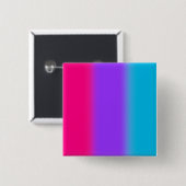 Androgyner Stolz Gradient - Androgyner Flagge Button (Vorne & Hinten)