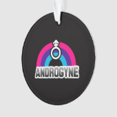 Androgyner Stolz Ornament (Vorderseite)