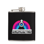 Androgynes Stolz Flachmann (Vorderseite)