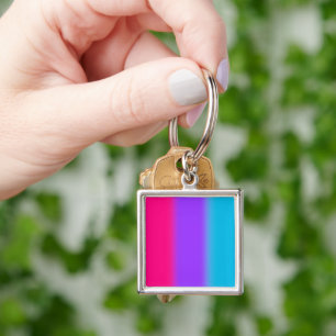 Androgynes Stolz-Gradient - Geschenk für Androgyne Schlüsselanhänger