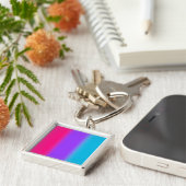 Androgynes Stolz-Gradient - Geschenk für Androgyne Schlüsselanhänger (Seite)