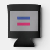 ANDROGYNISCHE STOLZ-FLAGGE DOSENKÜHLER (Rückseite)