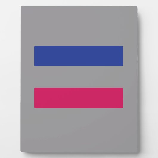 ANDROGYNISCHER STOLZ FOTOPLATTE (Vorderseite)
