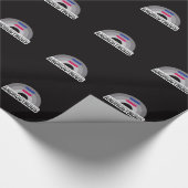 Androgynischer Stolz Geschenkpapier (Ecke)