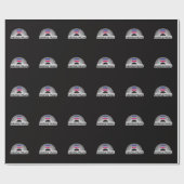 Androgynischer Stolz Geschenkpapier (Flach)
