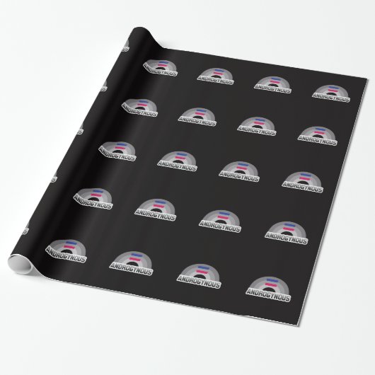 Androgynischer Stolz Geschenkpapier (Ungerollt)
