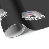 Androgynischer Stolz Geschenkpapier (Rolleneckpunkt)